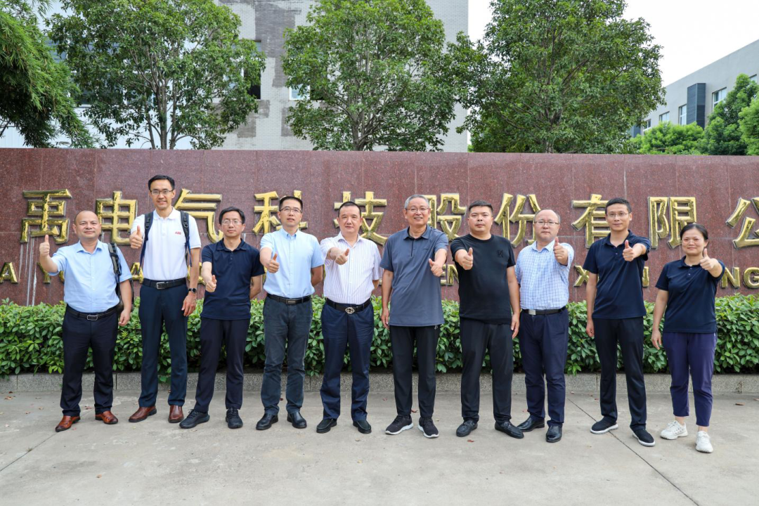 ABB高級管理團隊參訪大禹電氣會商戰略合作